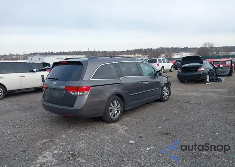 2016 Honda Odyssey Ex-L from USA, damaged, VIN 5FNRL5H69GB016407